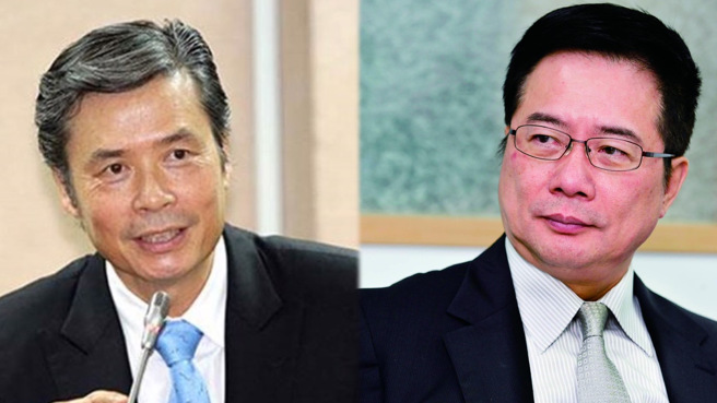 对于侯办执行长金溥聪（左）称「报老鼠冤」，前国民党立委蔡正元（右）强硬回击。（合成图／中时资料照、蔡正元脸书）