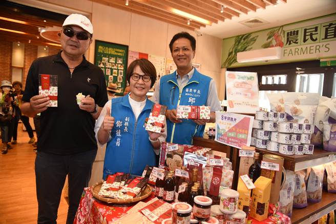 苗栗縣公館鄉紅棗即將上市，公館鄉農會從22日開始推出紅棗節。（苗栗縣政府提供／謝明俊苗栗傳真）