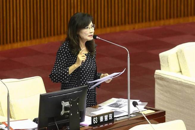 針對國民黨立委鄭麗文拋出「侯下韓上」的主張，讓國民黨議員秦慧珠直言「實在想勸鄭麗文，還是乖乖閉嘴別再說了。」（本報資料照片）