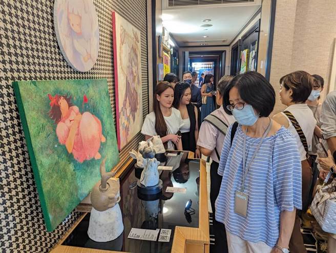 第11屆ART TAICHUNG 2023台中藝術博覽會將於14日至16日在台中林酒店8至11樓展出。（台中市政府提供／馮惠宜台中傳真）