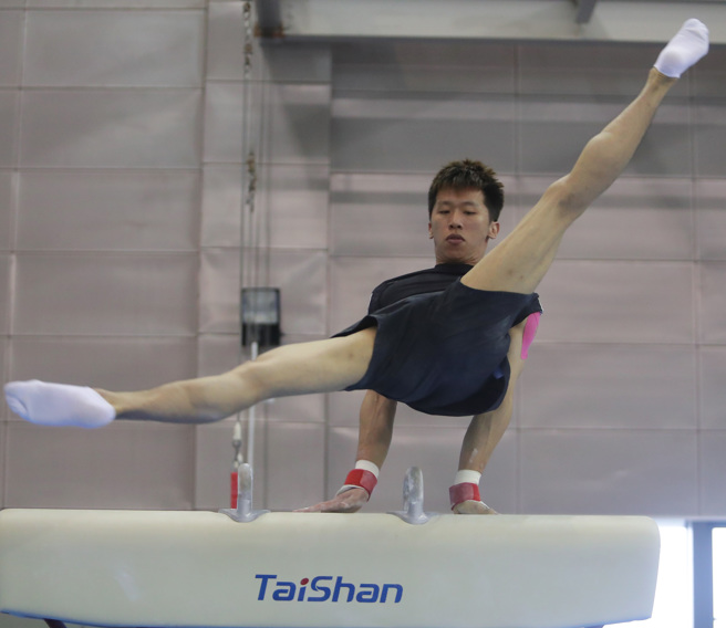 「鞍马王子」李智凯。（季志翔摄）