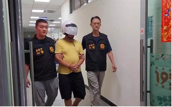 ▲陈姓男子不满分手持刀砍死前女友，13日遭检方声押获准。（翻摄画面／徐佑升基隆传真）