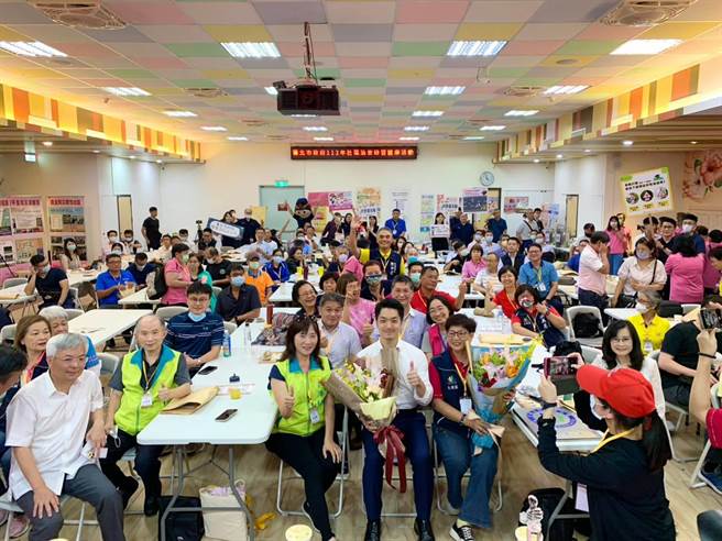 北市府举办提升社区治安研习活动。（警方提供）