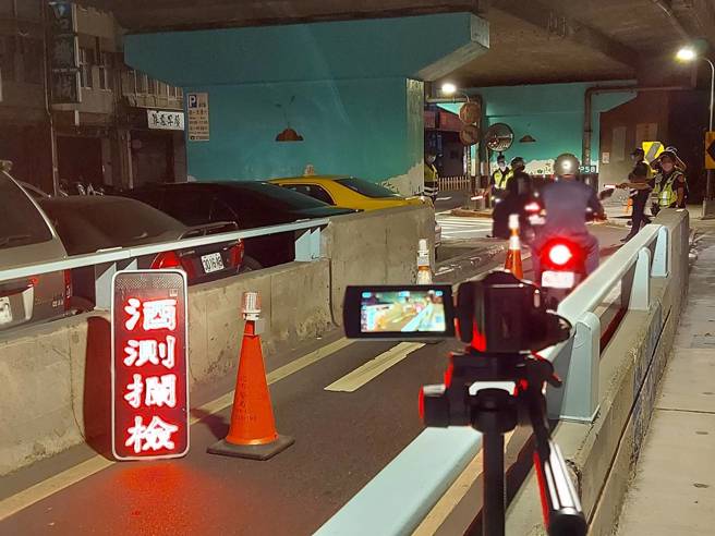 万华分局表示，今年（112）上半年共计取缔酒后驾车289件。（图／警方提供）