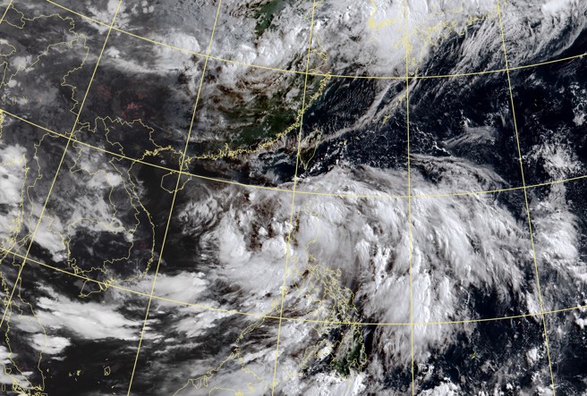 今年第4號颱風「泰利」，預估今晚至明晨間生成。（中央氣象局提供）