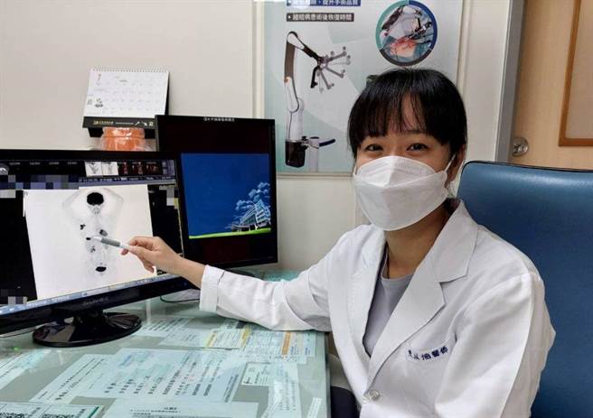 医师陈以涵提醒，年轻型乳癌有增加的趋势，年轻女性切不可轻忽。（大千医院提供／谢明俊苗栗传真）