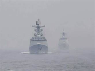 中俄「北部．聯合 2023」演習 中方海上編隊啟航