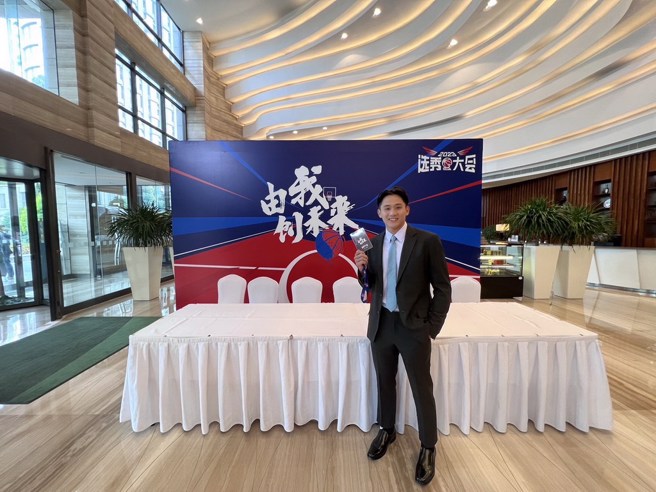 林彥廷以探花身分加盟北控男籃。(政大雄鷹提供)