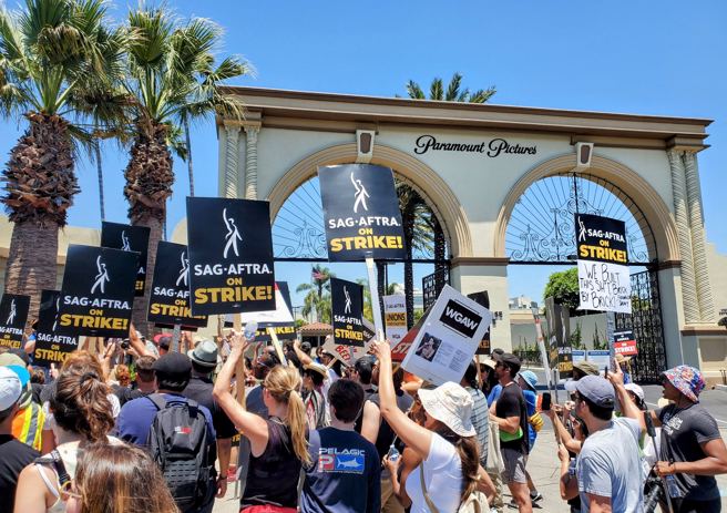 好萊塢發生大規模罷工潮。（圖／達志）