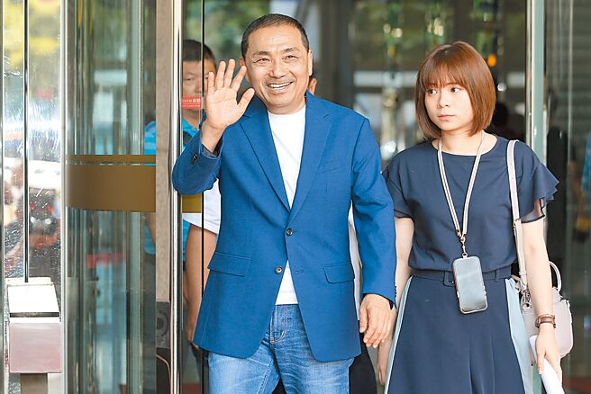 民眾党提名前立委蔡壁如参选台中市第一选区立委。国民党至今迟未提出人选，侯竞办发言人、台北市议员柳采葳昨表示，该选区蛮确定国民党要礼让。图为国民党总统参选人侯友宜。（杜宜谙摄）