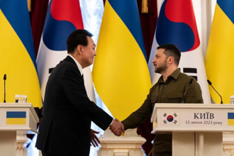 韓國總統尹錫悅突訪烏克蘭  提供46億元非軍事援助