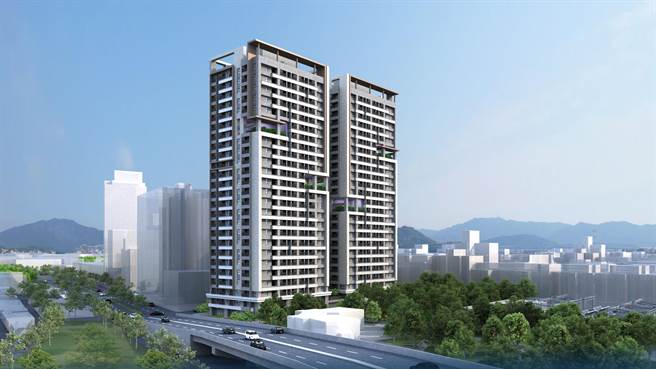 芦洲光华段社宅规画地上24层、地下3层建筑，可提供660户青年社宅。（城乡局提供）