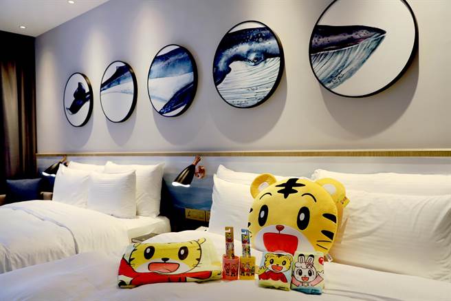 COZZI Blu和逸饭店桃园馆结合全台首间巧虎梦想乐园，推出以巧虎及朋友们为主题的「巧虎陪您放暑假」住房专案。（国泰饭店观光事业提供）