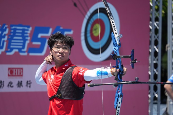 苏于洋。(中华企业射箭联赛提供)