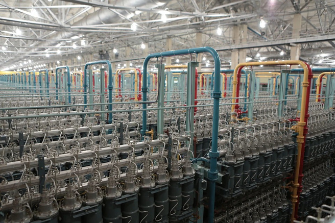 俄罗斯乌拉尔电化学工厂，是俄罗斯最大的铀燃料工厂。(图/TASS)