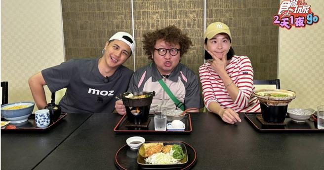 纳豆（中）復工后先与六月、曾子余前往日本外景。（图／TVBS提供）