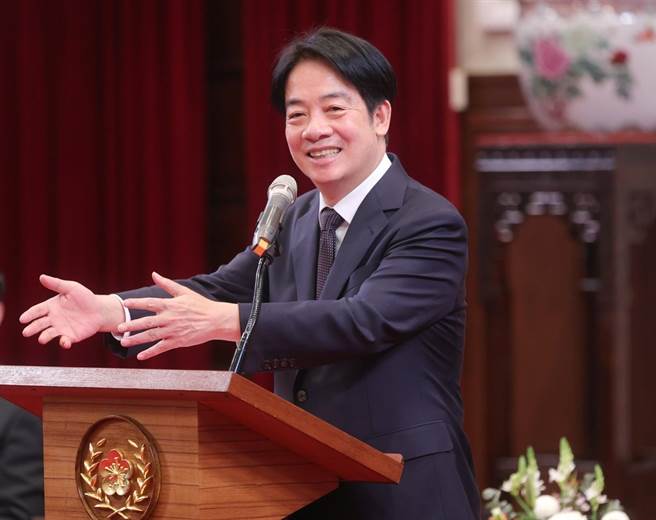 賴清德(資料照片，總統府提供)