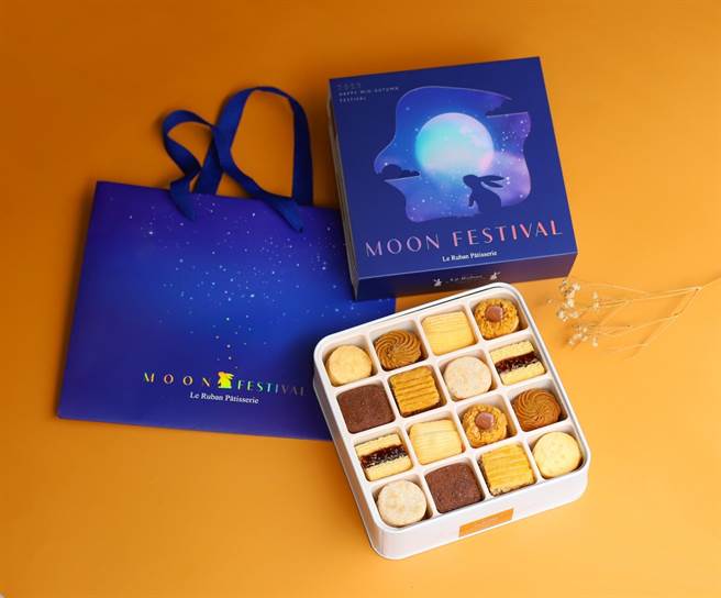 「经典铁盒饼乾礼盒」为「法朋」最经典畅销的饼乾礼盒，单盒售价 650 元。（法朋烘焙甜点坊提供）