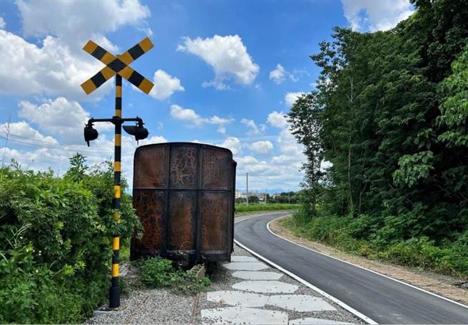 糖鐵國家綠道彰化段已完工，是國內少見具糖鐵文化元素的自行車道。（彰縣府提供／孫英哲彰化傳真）