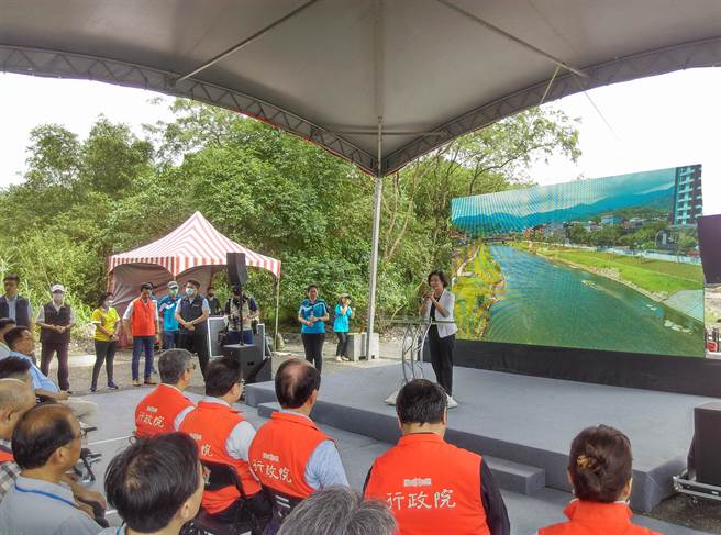 宜兰县政府积极向中央争取经费建设「苏澳溪分洪工程」，获中央全额补助54.13亿元。（宜兰县政府提供／吴佩蓉宜兰传真）