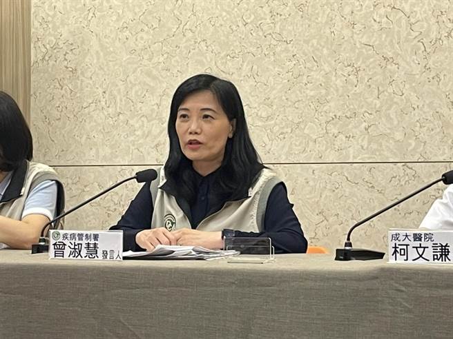 疾管署副署长曾淑慧提醒民眾近期前往大陆要提高警觉。郑郁蓁摄影