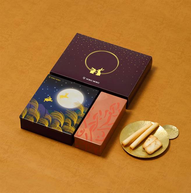 YOKU MOKU中秋限定雪茄薄片双拼礼盒。（YOKU MOKU提供）