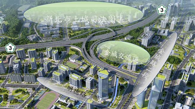 国道3号增设金城交流道，高速公路局今宣布工程以27亿2000万元决标。（立委吴琪铭提供）