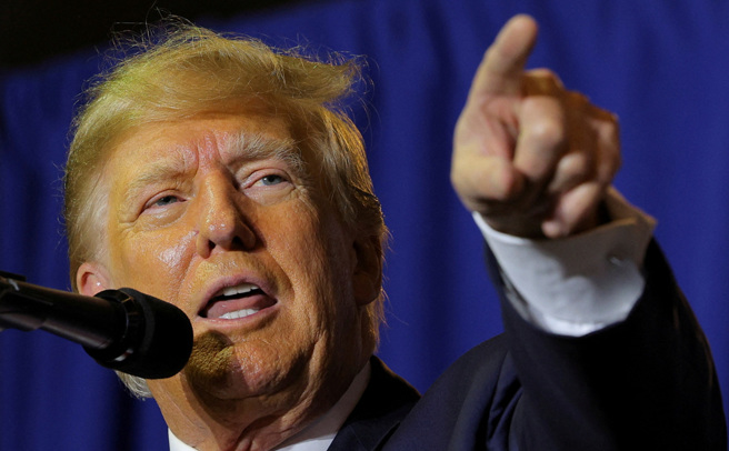 美国前总统川普近日接连口出狂言，已经预告自己重新当总统要採取的大变革措施。（示意图／路透社）