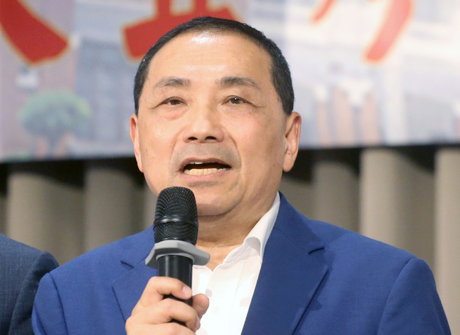 国民党总统参选人侯友宜将连三天在台中、新北与桃园举行造势大会。（资料照,范扬光摄）