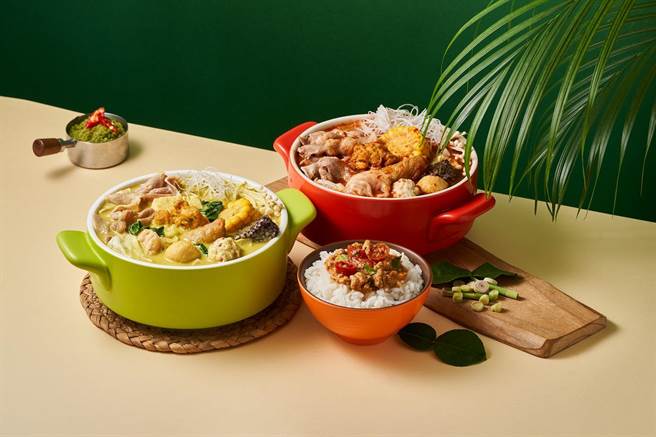 王品集团旗下平价锅物品牌「12MINI快煮锅」人气锅物绿咖哩锅重磅回归。（王品提供）
