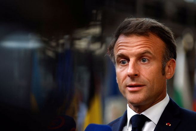 马克宏（Emmanuel Macron）一方面对美国耶鲁大学（Yale University）教授莫顿（Fiona Scott Morton）的学术成就表示尊崇，但也质疑，难道就没有其他欧盟公民人选可用？(图/ 路透社)
