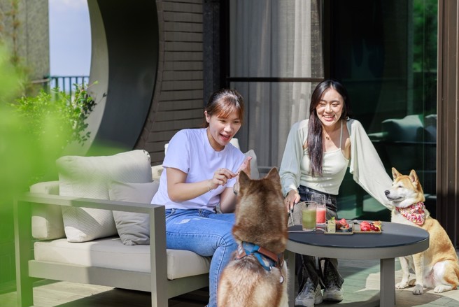 華城的獨棟別墅產品讓住戶享有獨立的生活隱私空間，以及盡情身處前庭後院、空中閣樓的氧生環境。(業者提供)