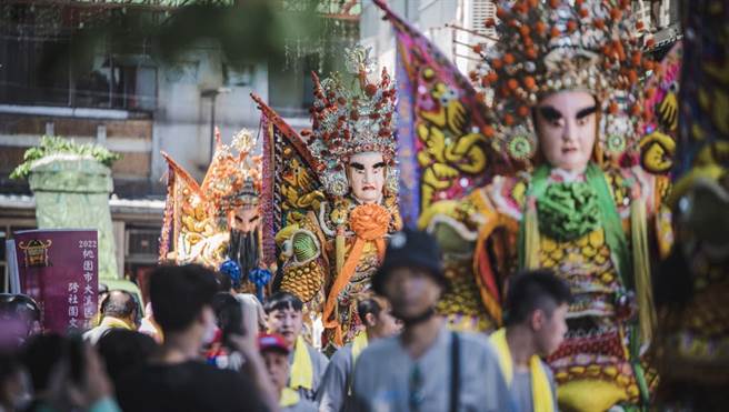 有大溪第二个过年美誉的农历6月24日，是关圣帝君圣诞，桃市府以大溪在地信仰民俗为主题策办文化节庆「大溪大禧」。(文化局提供／蔡依珍桃园传真)