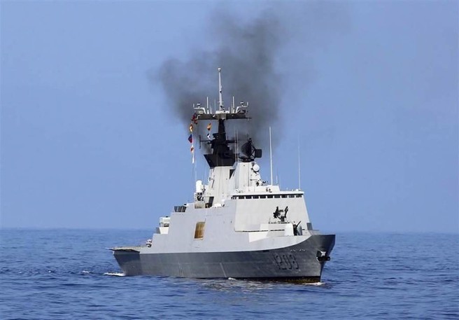 承德号飞弹巡防舰(中时资料照)