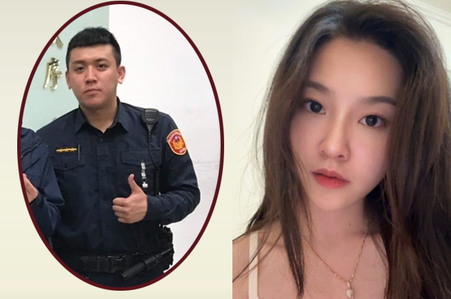 陈紫渝男友身分遭起底。（图／翻摄永和警好讚FB粉专、zihhuuc IG）