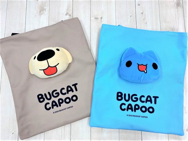 7-11再次攜手人氣肖像「咖波」推購物袋，購買全品項零食任4件加299元即可帶走。（7-11提供／朱世凱台北傳真）