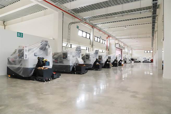 兴大「智慧机械技术研发中心」比照业界厂房规格进行规画兴建。（兴大提供／陈淑芬台中传真）