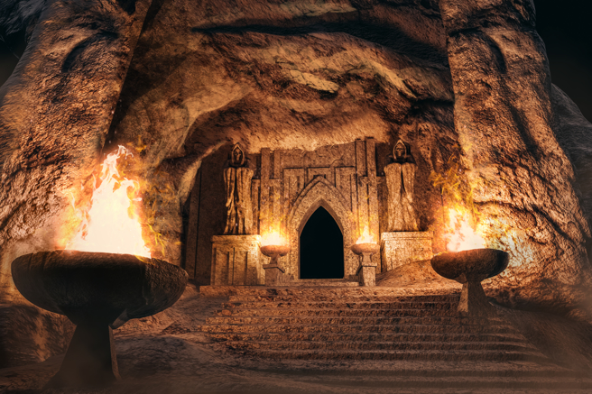 唐朝秦王李茂贞陵寝设有超强机关，但最终还是被盗光，因为墓室地图早已被泄漏。(示意图/达志影像)