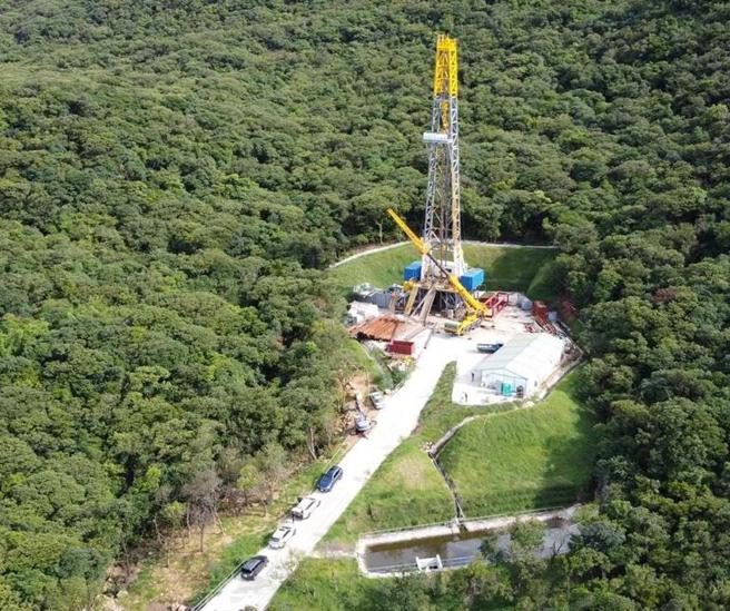 （新北市硫磺子坪地熱發電示範區。圖／土地銀行提供）