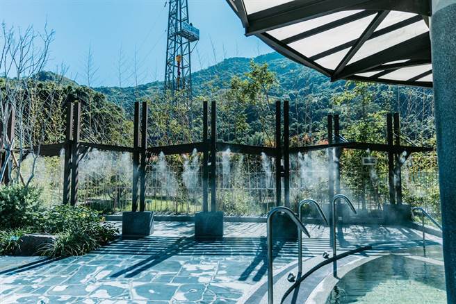 红叶谷绿能温泉园区。（红叶谷绿能温泉园区提供／蔡旻妤台东传真）