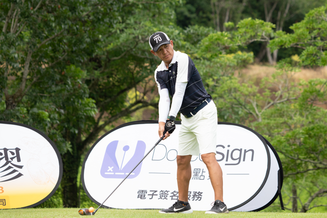 社會人高爾夫巡迴賽斑芝花個人賽吳瑞隆不受雷雨影響奪冠。(主辦單位提供／黃邱倫台北傳真)