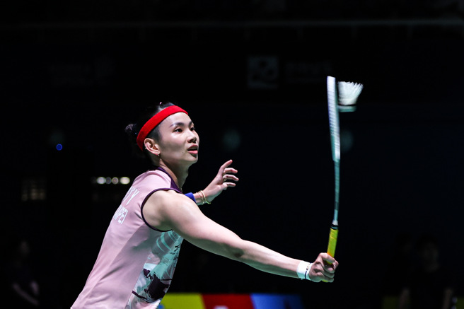 戴資穎在韓國公開賽女單16強直落2輕取大馬小將蕾莎娜。（badminton photo提供）