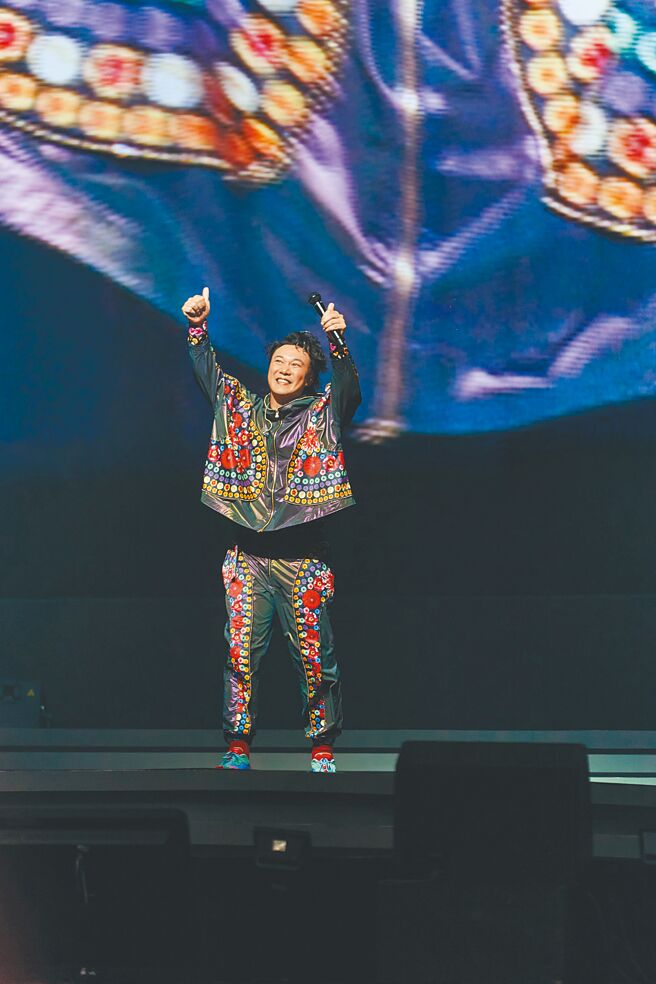 陈奕迅前晚在小巨蛋第3场举办「FEAR AND DREAMS」演唱会。（环球音乐提供）