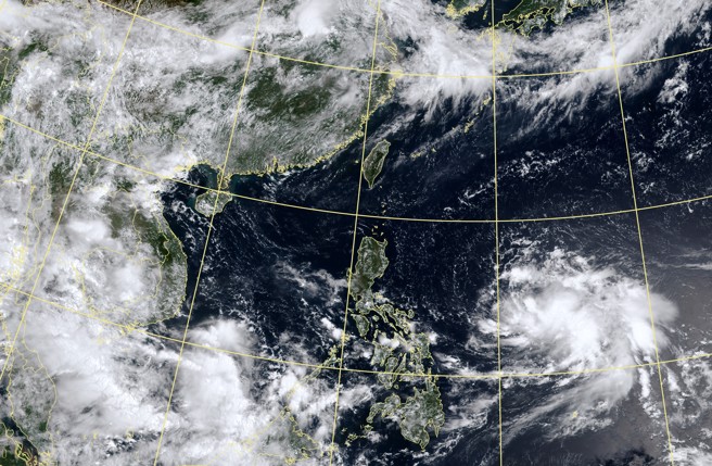 杜苏芮颱风下周三、四（26、27日）距离台湾最近，风雨相对明显。（中央气象局提供）