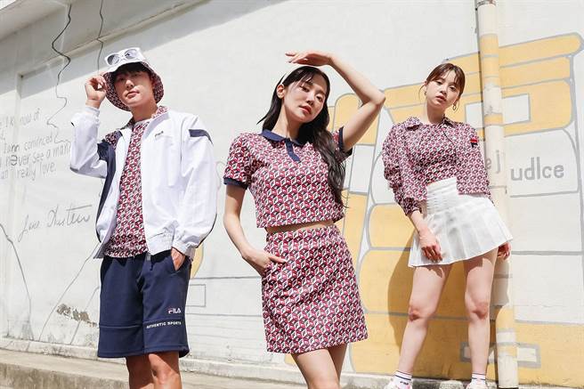 FILA舞与伦比早秋系列特别到南韩取景，巧妙搭上韩流风潮。（FILA提供／朱世凯台北传真）