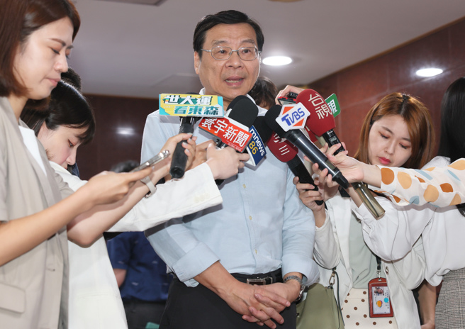 曾铭宗强调，国民党团结一定可以打赢大选。（张铠乙摄）