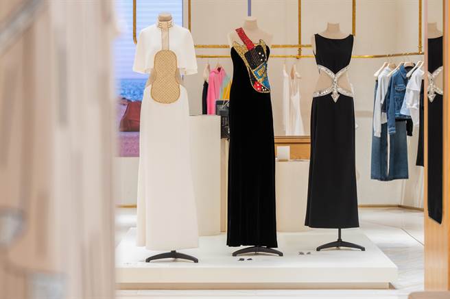 Chloe于微风南山举行的Karl Lagerfeld特展。（Chloe提供／黄唯淯台北传真）