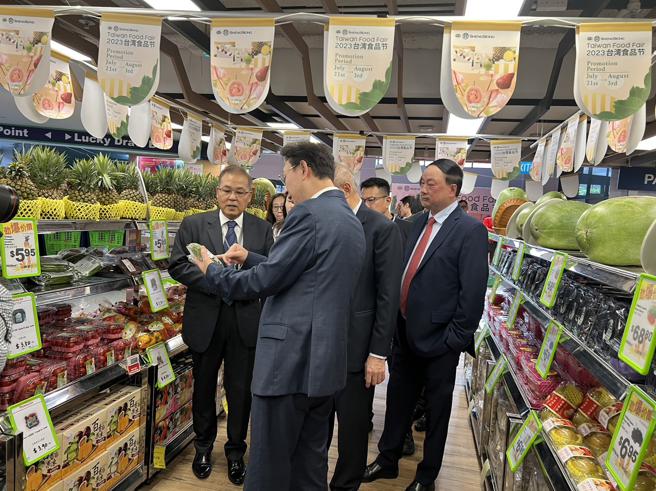 升菘超市为中大型超市，分店遍布新加坡全岛67个地点。（图／高雄市农业局）