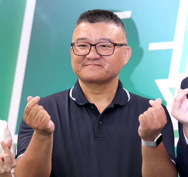 庄铭渊代表民进党出马竞选新北市第9选区（永和）立委。（资料照／黄世麒摄）