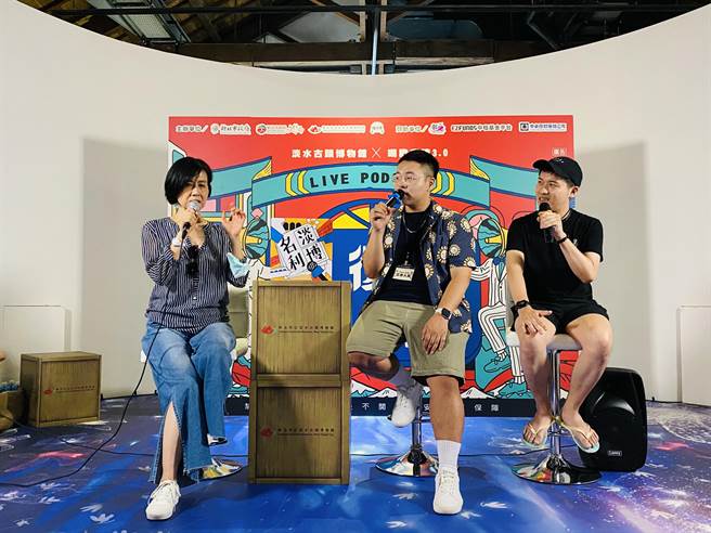 新北市立淡水古蹟博物馆于今（22）日举办「光阴淡水－18岁靓事」开幕式，欢庆开馆18周年。(黄敬文翻摄)